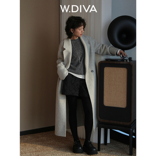 W.Diva【人生大衣】意大利Piacenza100%幼美洲驼大衣54C142942