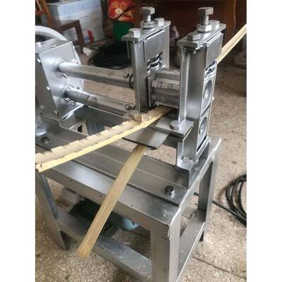 材削片机削节机刨木竹节打竹竹CWN钉机械机v竹子削丁切片竹设备其