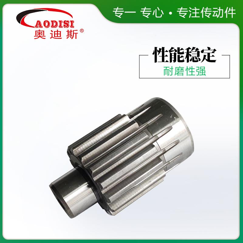 工密厂直343销A齿ODISI精动研磨花键轴齿轮大型机械传非标轮轴