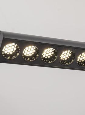 条一字极简餐厅吊灯显高色44105高长亮深度防眩书桌吧茶台室办公