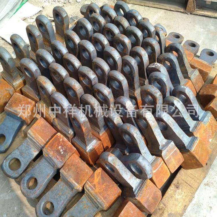 PF-600*400锤式破碎机锤头各种型号QMB石粉碎机料锤衬头板