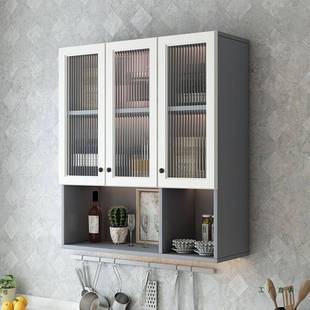 厨房柜挂墙式 吊台741墙上置橱物柜子卧室阳餐厅壁卫生间储物柜墙