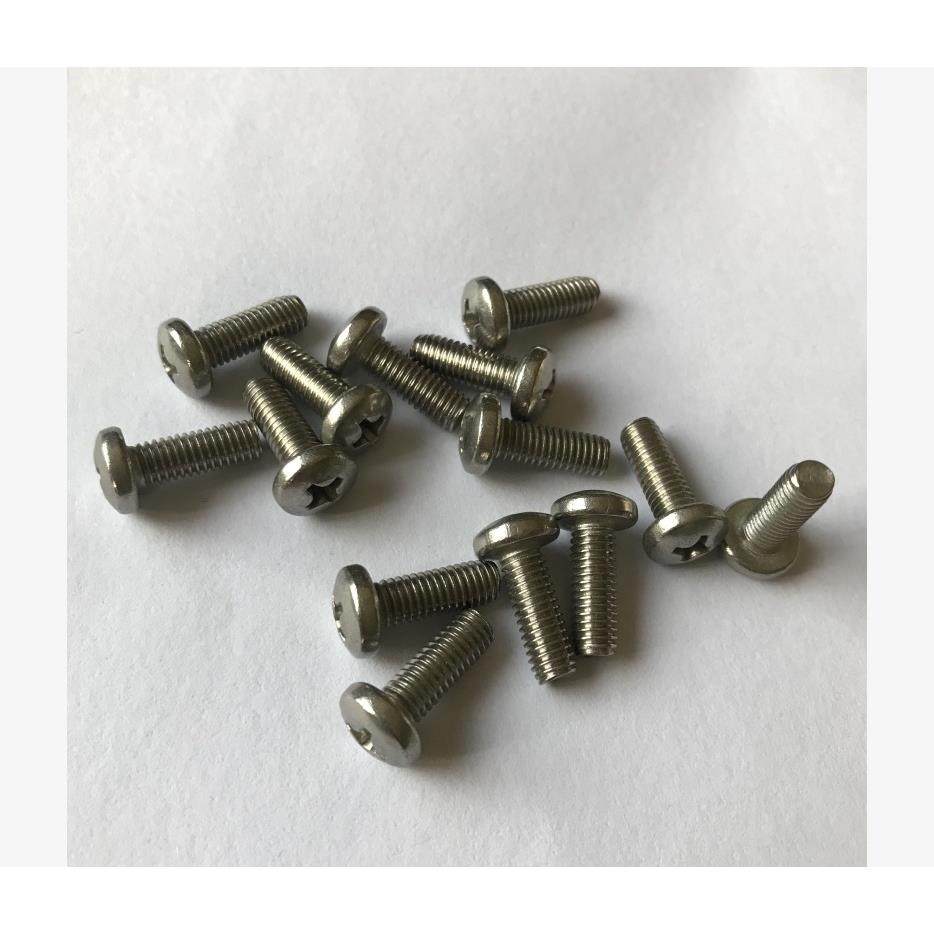 不锈钢6641087十字球面圆柱头螺钉D槽IN957M5X10