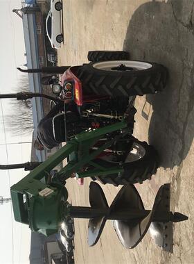 打电线杆螺旋钻地机GUX拖拉后置式挖窝机机机眼挖坑机