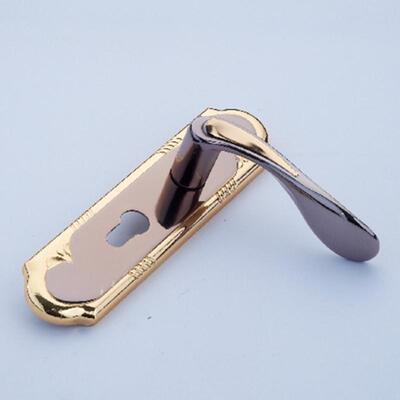 金黑室内门锁见描述小5静音卧室门把手家房门锁实木门锁间具装建