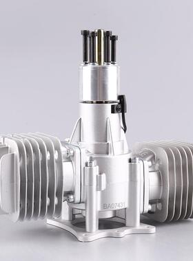 DLE111航模汽发动机双缸两冲程侧排气自然动风冷手启19611油C1C排