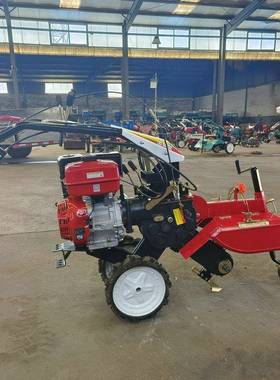 新款手小扶培型开沟土机农用多功能汽ROQ油便携柴式除草旋耕机