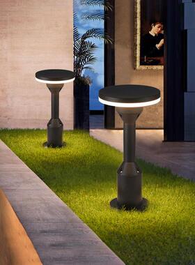 户外草坪灯草防水铝地制41831家用景观灯花园庭院形方圆形柱头落