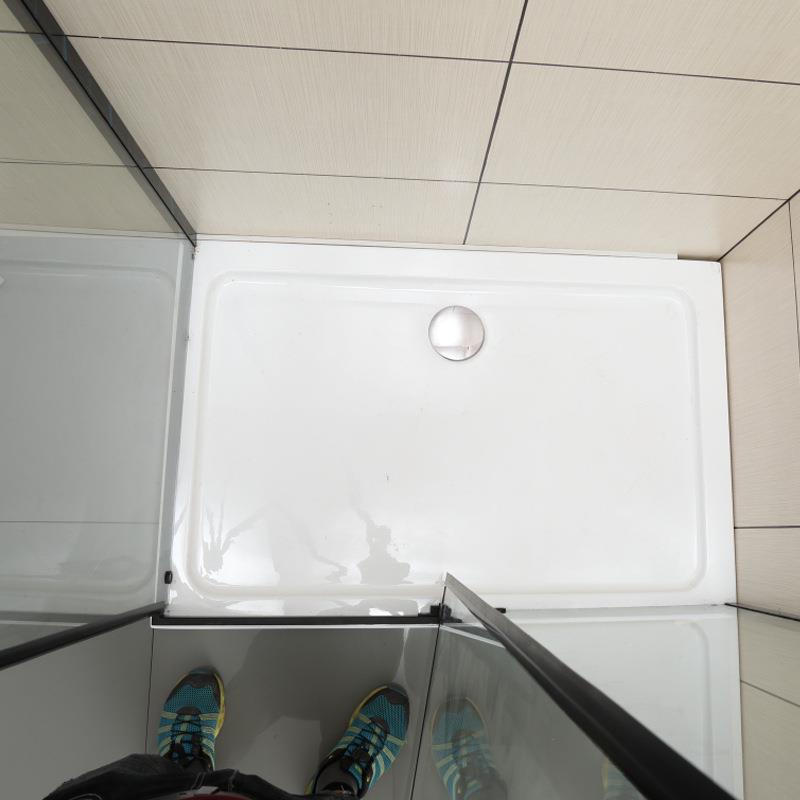 淋浴589房洗间隔断澡整体浴室移动生卫间化玻钢璃农村洗澡房