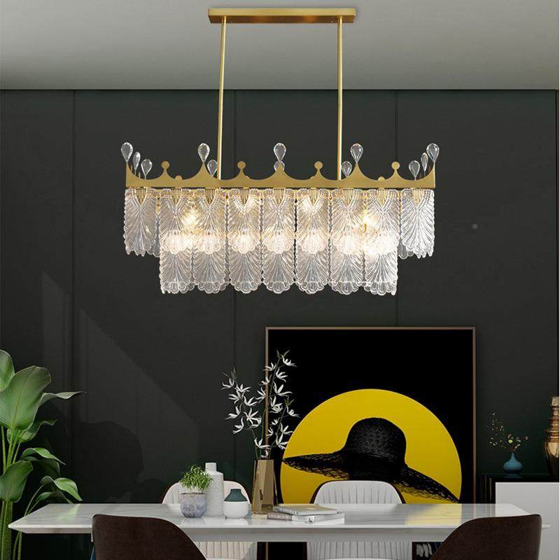 后现代轻奢吊水晶吊5灯客厅灯简约大ZJJ2605灯餐厅灯高档卧室20气,家装灯饰光源,智能吊灯,淘宝优惠券,粉丝福利购,淘宝优惠卷