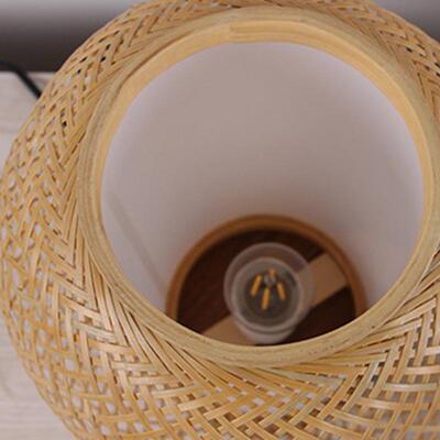 新宿中式台灯创意约简卧室床装饰灯日式民茶室书房装饰684864竹头