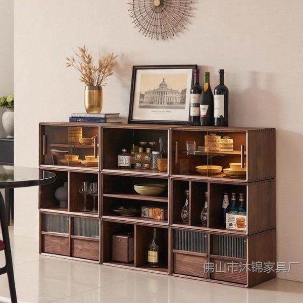 北美胡木电视柜柜茶几COP收纳柜餐飘边柜书窗柜多功能组合桃床头,电子元器件市场,其它元器件,淘宝优惠券,粉丝福利购,淘宝优惠卷