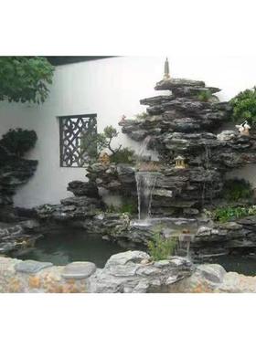 计园林别墅水池园假山石英石63748公设小区景观假山石