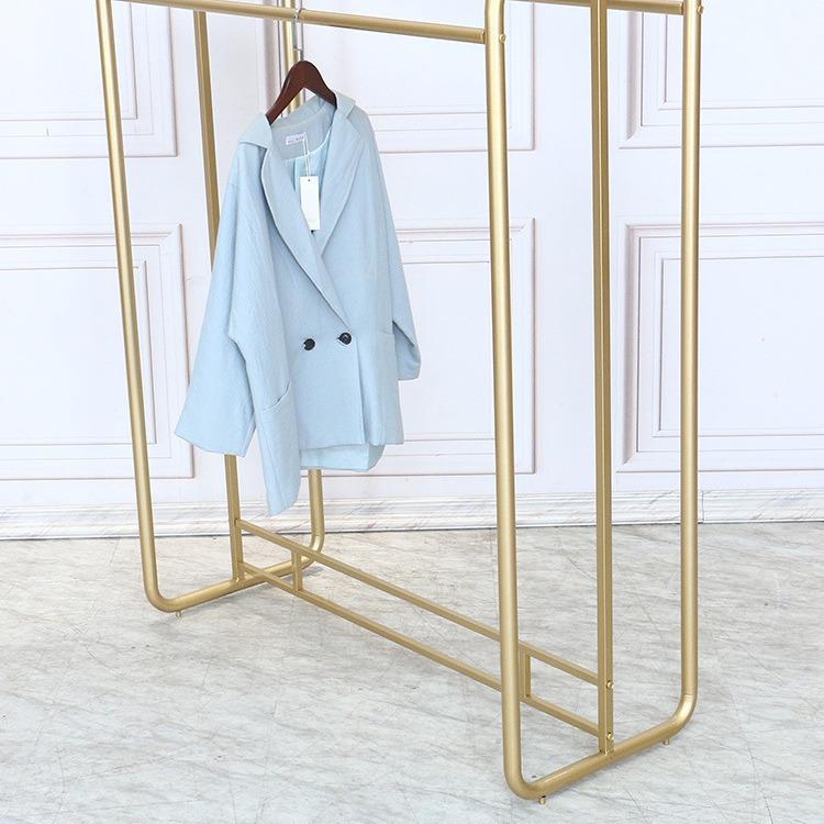 直服装双排中岛架男女服店中挂衣架双XH-026间杆儿童装销展装示架