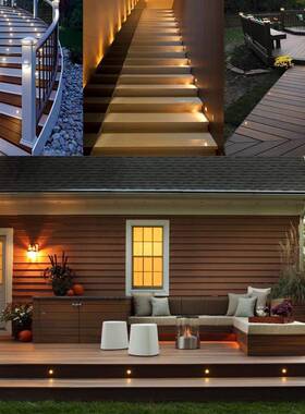 LED外甲板灯12V露台地厨房灯串IP67指花HZT-1002园小径户示庭板院