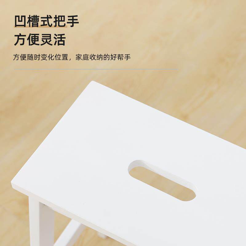 实阶梯凳儿童代收纳实现宝宝木CAI踩脚凳小板木凳洗手台阶简约脚