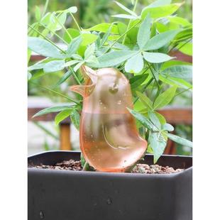 解决外出养花烦恼 小鸟自动浇水器花盆滴水器出差浇花草滴灌设备
