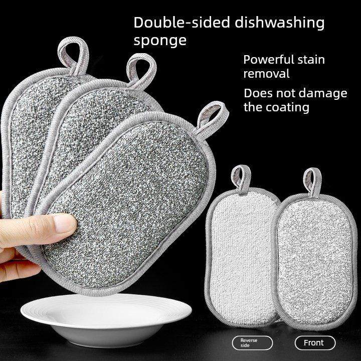 钢丝洗碗布不沾油厨房专用抹布刷碗神器双面加厚刷锅不伤锅钢丝球,家庭/个人清洁工具,百洁布,淘宝优惠券,粉丝福利购,淘宝优惠卷