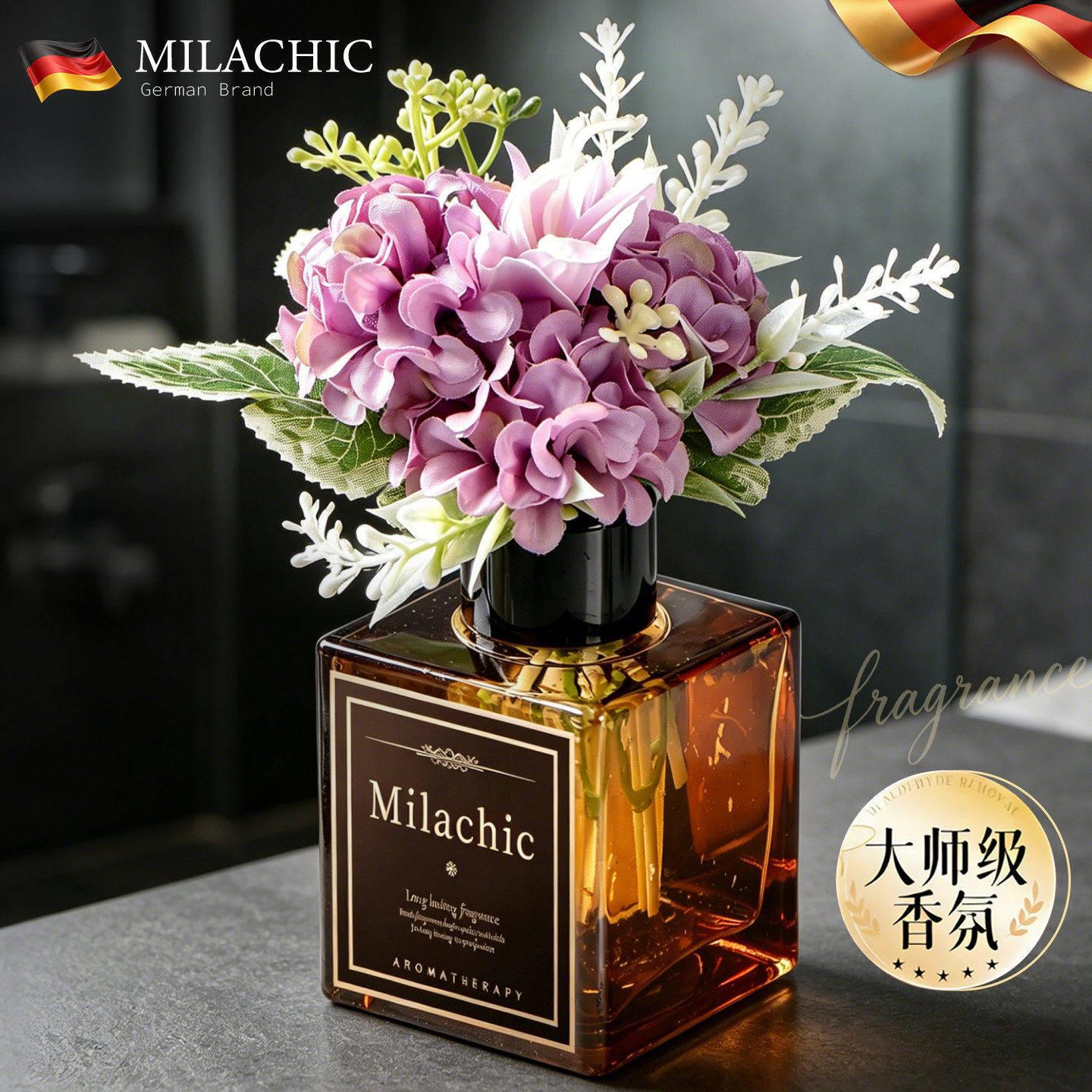 酒店插花香薰室内家用持久留香空气清新剂卧室房间香水厕所客厅