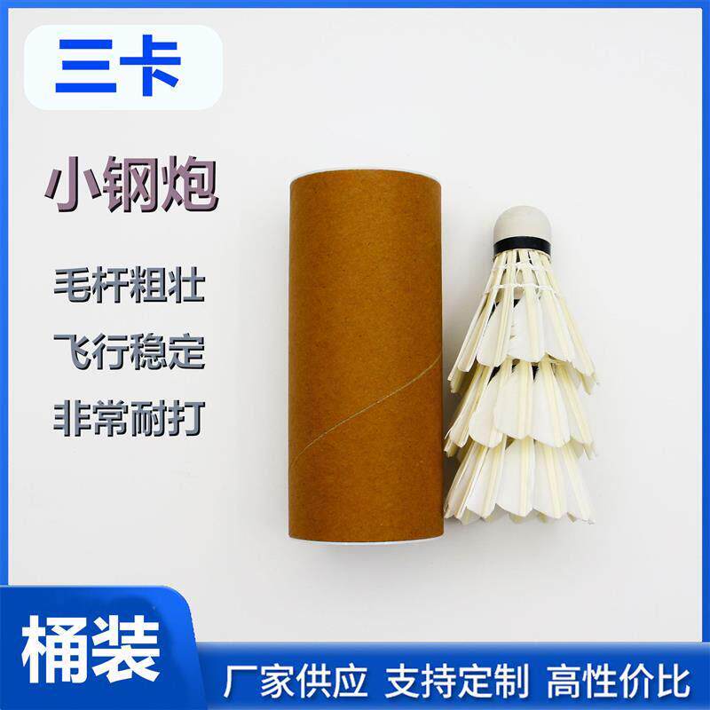 羽毛球筒装羽毛球3只6只12装软泡沫头娱乐训练网销热款羽球