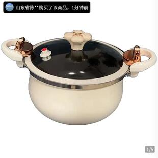 德国进口微压炖煮锅花漾多功能煲汤锅陶瓷一体锅谦元优选琳琅砂锅