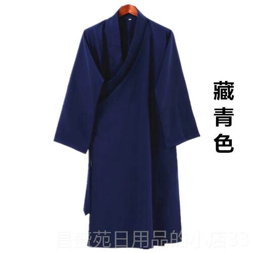 高档道士服装男古汉服道领袍太练功服三清道袍经衣极道士日常装衣