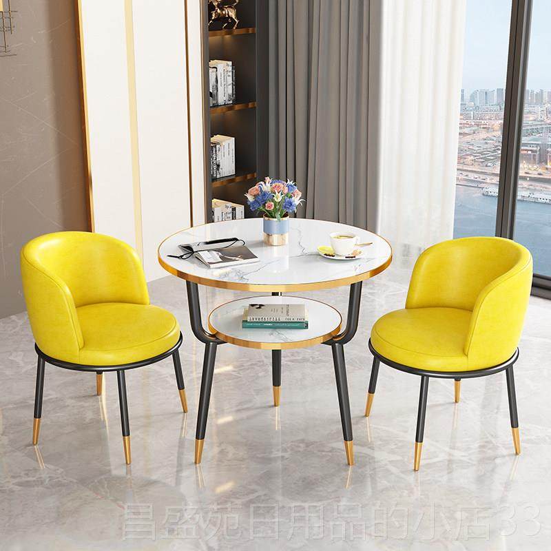 高档阳茶台喝茶桌椅组合双层小圆子家用几桌小户型餐闲桌休 会客,住宅家具,板木餐桌,淘宝优惠券,粉丝福利购,淘宝优惠卷