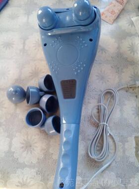 高档立昌大力双王头按摩棒电动颈椎按摩器颈-部腰部按摩棒LC20肩0