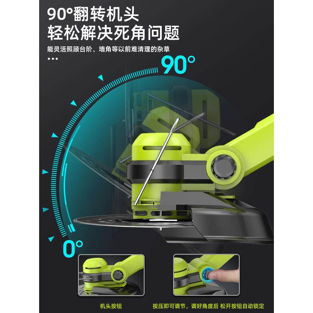 电动割草机充电式农用锂电除草机小型家用多功能打草机伸缩杆电锯,农机/农具/农膜,割灌机/割草机/油锯,淘宝优惠券,粉丝福利购,淘宝优惠卷