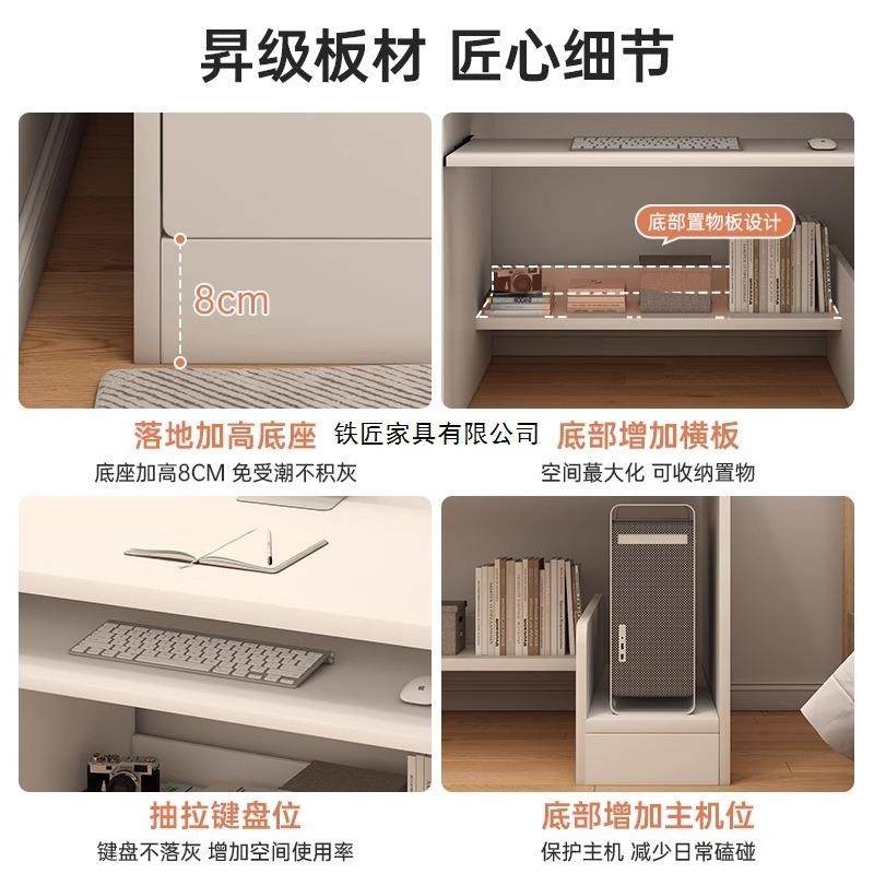 书桌学生家用办公桌台式学生学习写字桌子工作台卧室带抽屉电脑桌,电子元器件市场,其它元器件,淘宝优惠券,粉丝福利购,淘宝优惠卷