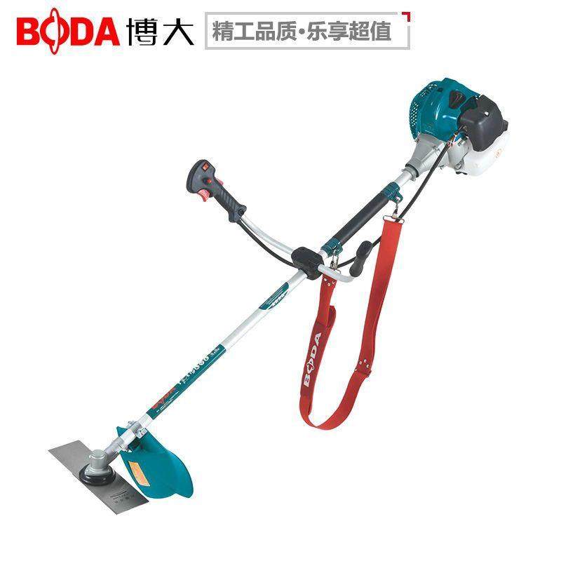 博大割草机四冲程背负式斜挂汽油打草坪修剪机开荒锄草松土割稻机