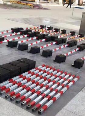 铁路轨道防溜枕木铁路用便携式直口防溜枕木自带反光贴PR橡胶枕木