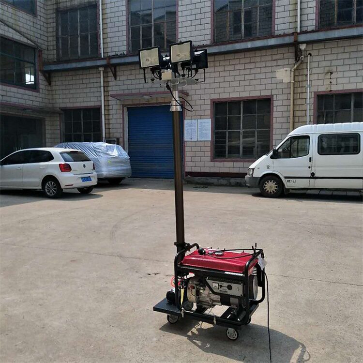 鼎东全自动升降移动应急照明车