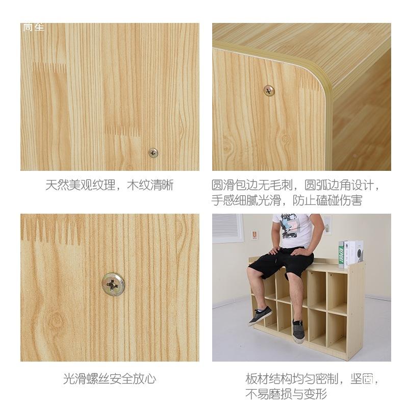 幼儿园具柜书玩包柜书thyhfgh%蒙氏教具柜架纹收纳柜储物多用板柜