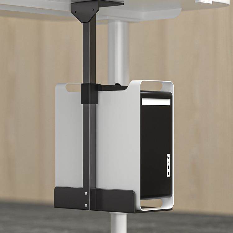 悬挂式主机托架加厚办公电脑桌下台式主机箱壁挂托架金属支架吊架