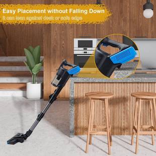 130W大吸力吸尘器家用杆式吸尘器配扁吸嘴无死角清洁配毛刷