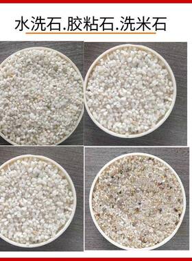 4-20cm白色鹅卵石子洗米石园林铺路水族造景用水磨石子