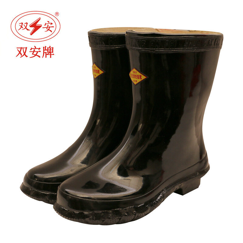 双安30kV高筒绝缘靴防水放电