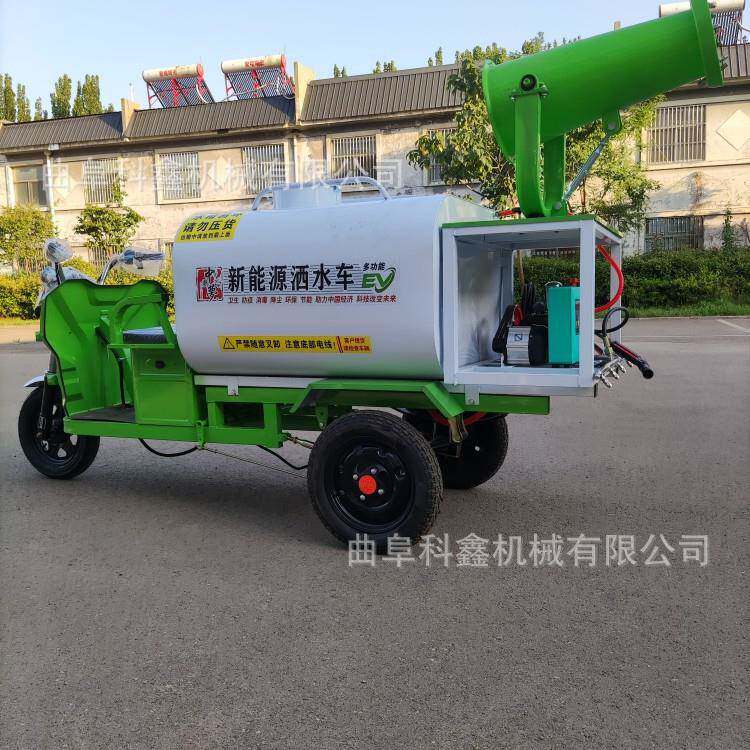 科鑫牌高压冲洗雾炮车社区公园道路洒水扬尘车机场灭菌消毒机