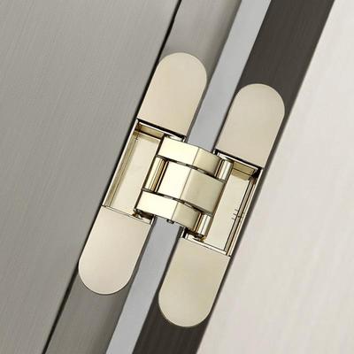 威跃隐形门合页暗藏木门房门隐藏折叠暗门外开三维可调节十字铰链