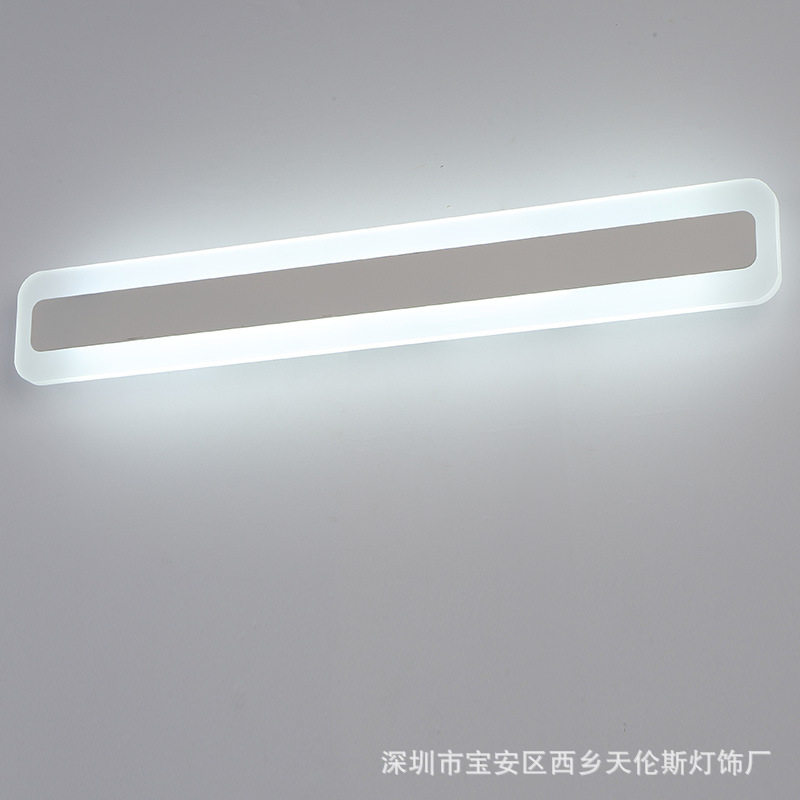 时尚现代简约镜前灯60led化妆新款浴室卫生间洗手间室内灯具灯饰