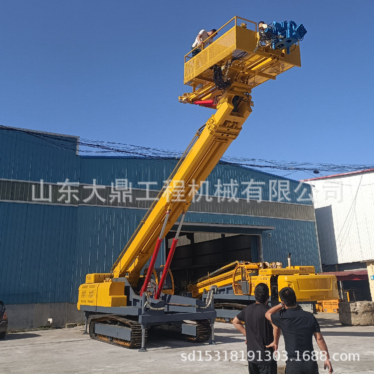 河南护坡锚固钻机直供价 履带式锚杆钻机工作视频 护坡钻机图片