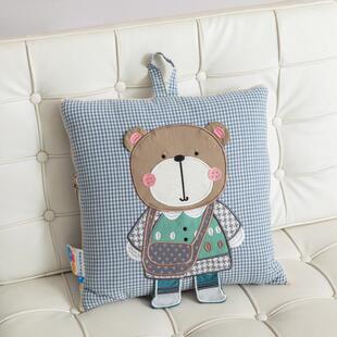 全棉手提式抱枕被子两用2025新款午睡毯子二合一车载靠枕枕头被