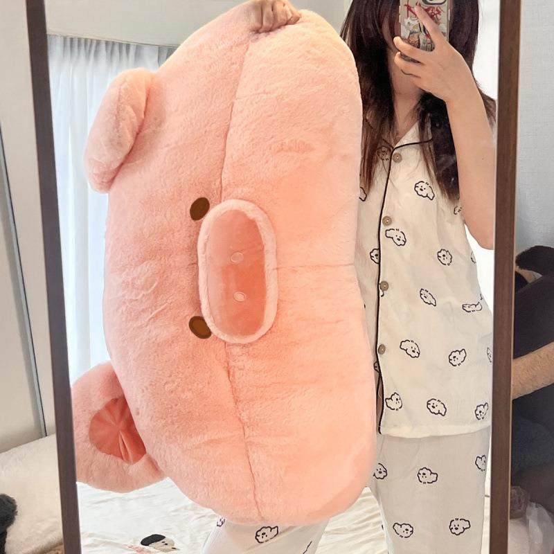 可爱小猪床头靠垫宿舍卡通儿童卧室沙发大抱枕床上软包靠枕靠背,居家布艺,抱枕被,淘宝优惠券,粉丝福利购,淘宝优惠卷
