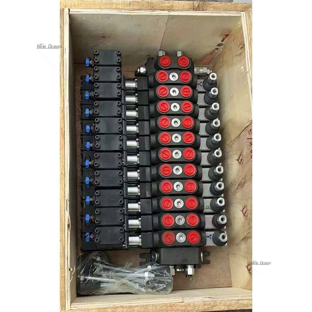 电比例臂架混凝土泵车液压多路换向阀分配器比例阀流量控制阀总成