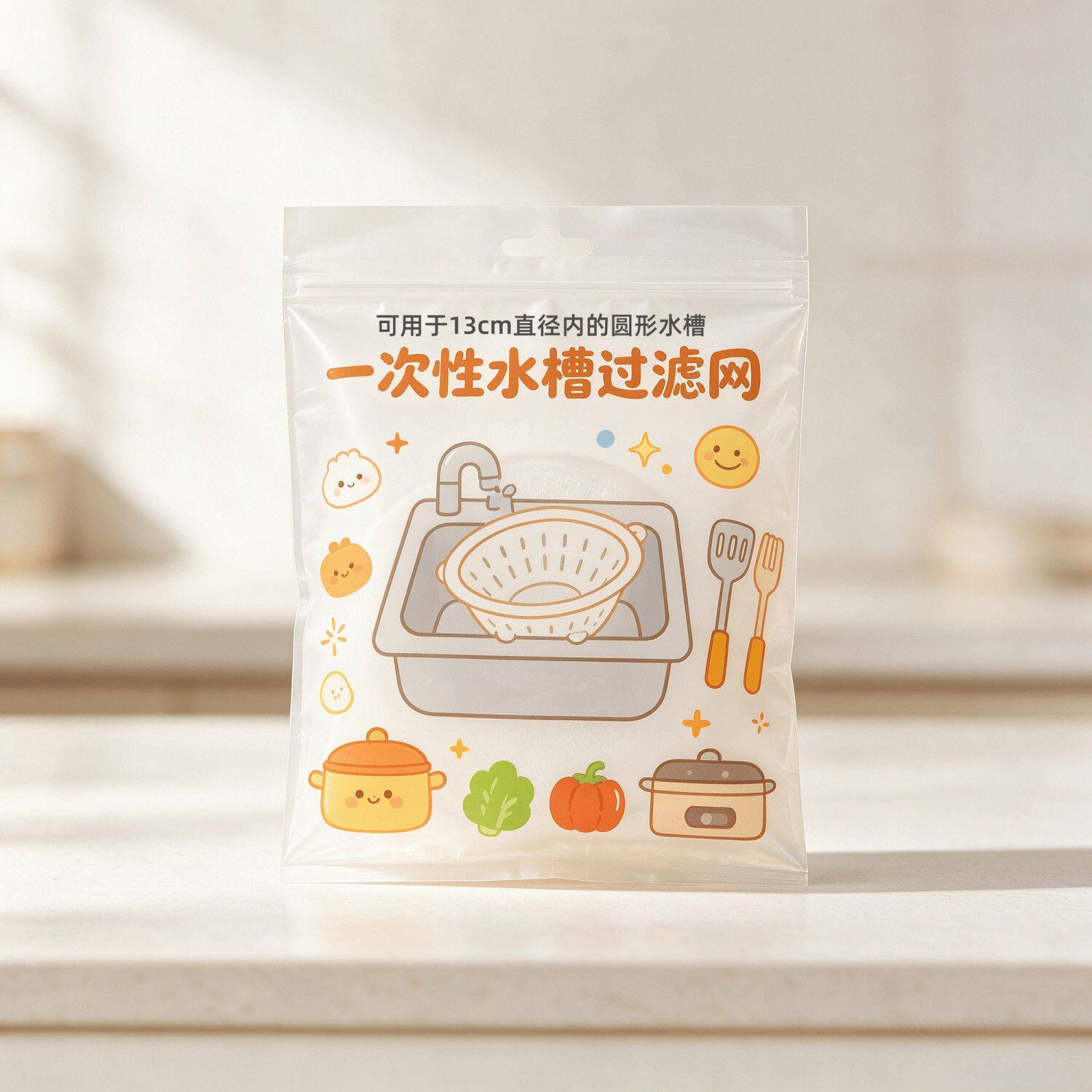 水槽过滤网厨房下水道水池洗碗一次性沥水网垃圾漏网洗菜盆剩菜池