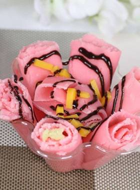 仿真食品模仿真炒酸冰型淇CSL123摄淋模型冷饮店橱窗摆设影奶道具