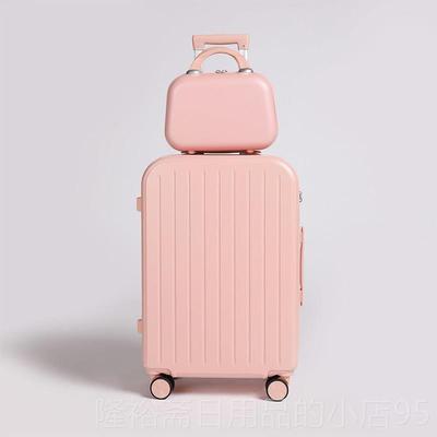 高档行箱24寸ins网女红款小型轻便20时尚新潮流密码拉杆旅李行箱