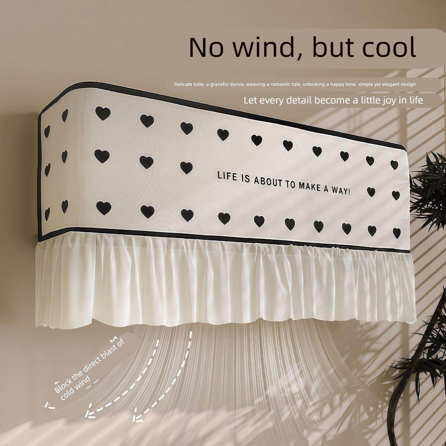 挂式空调罩防尘罩套遮丑帘开机不取防遮风防直吹婴儿孕妇挡风布帘,居家布艺,空调罩,淘宝优惠券,粉丝福利购,淘宝优惠卷