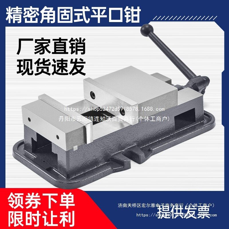 台铨CNC重型铸铁防磁平口钳